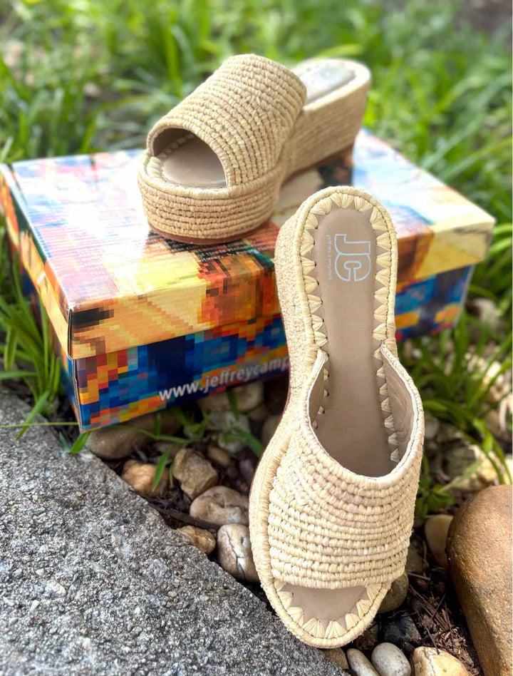 Shoe Size 6 JEFFREY CAMPBELL Tan Sandals
