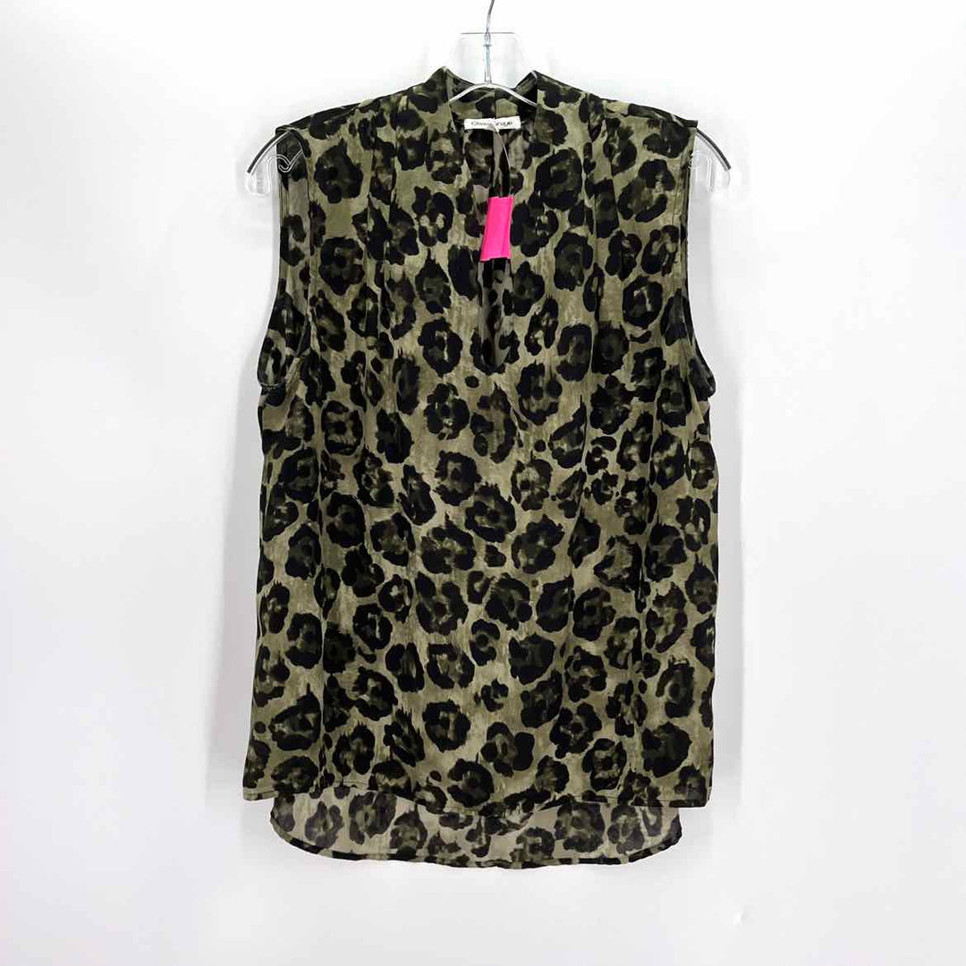 Size L Green Print Shirt