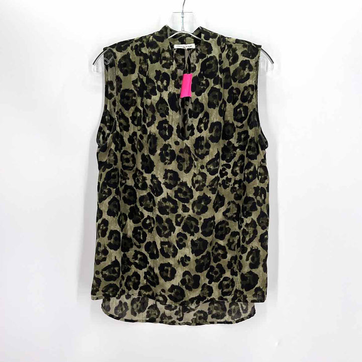 Size L Green Print Shirt