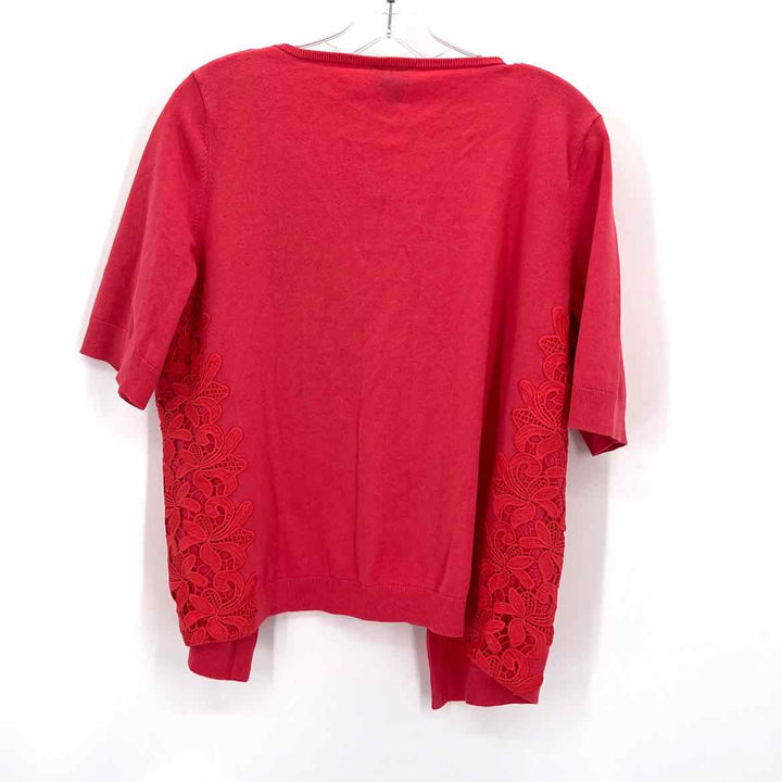 Size L Talbots Coral Sweater