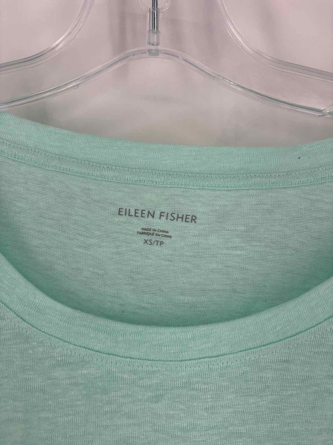 Size XS Eileen Fisher Green Shirt