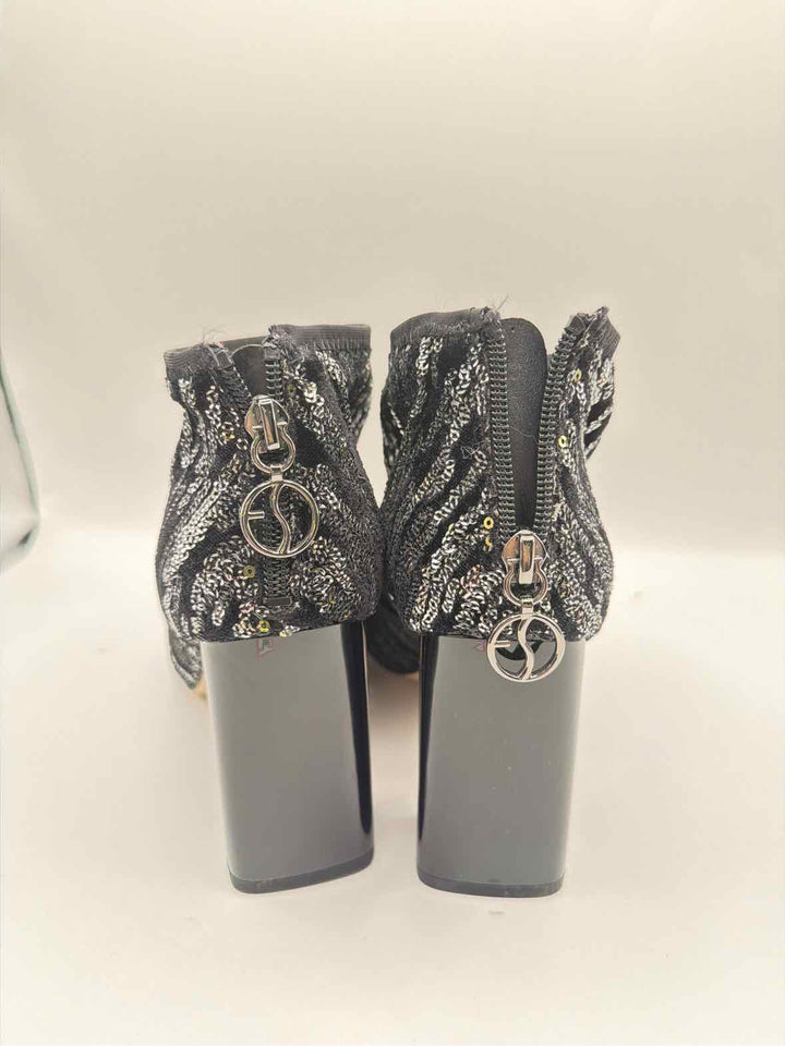 Shoe Size 7.5 FRANCO SARTO Black Boots