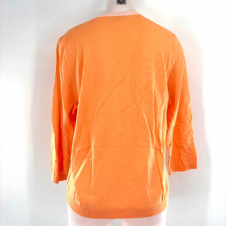 Size XL Talbots Orange Sweater