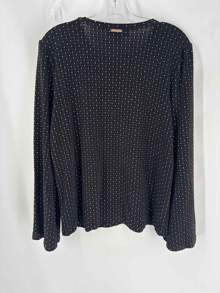 Size L Michael Kors Black Sweater
