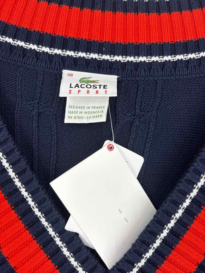 Size 38 Lacoste Navy Knit Dress