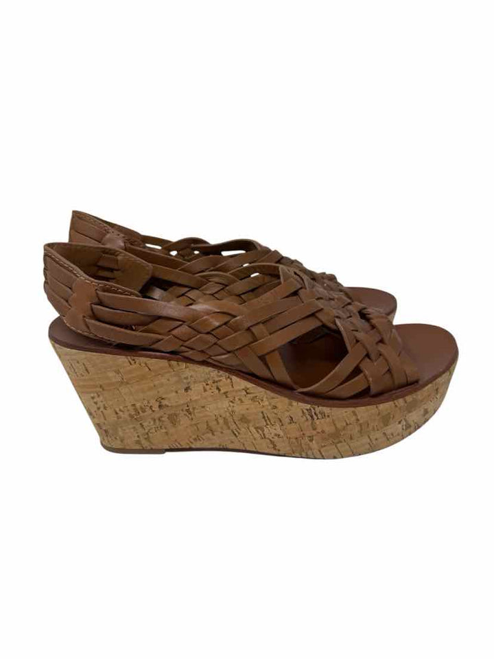 Shoe Size 9.5 Tory Burch Tan Leather Sandals