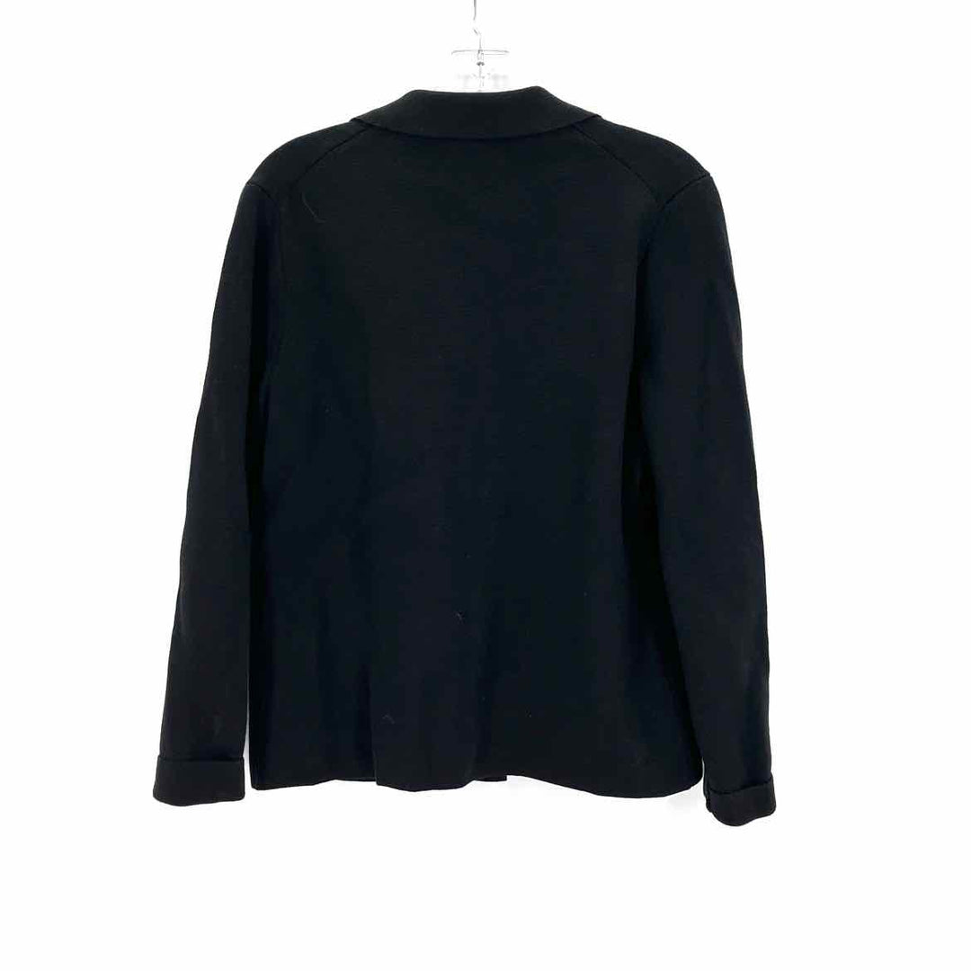 Size M Banana Republic Black Knit Jacket