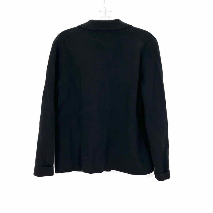 Size M Banana Republic Black Knit Jacket