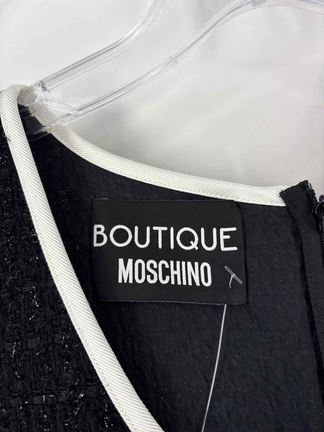 Size 10 Moschino Black Dress