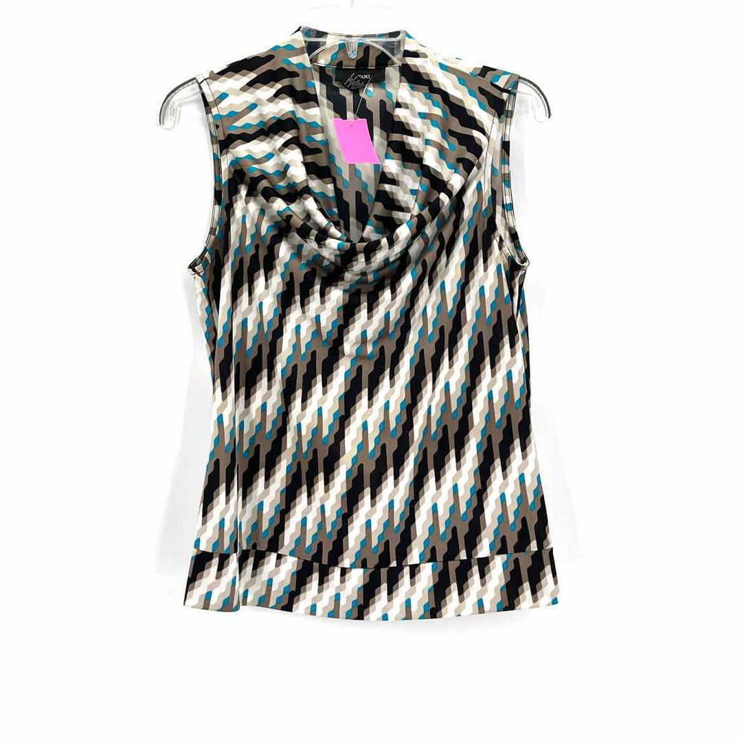 Size M ALFANI Multi-Color Shirt