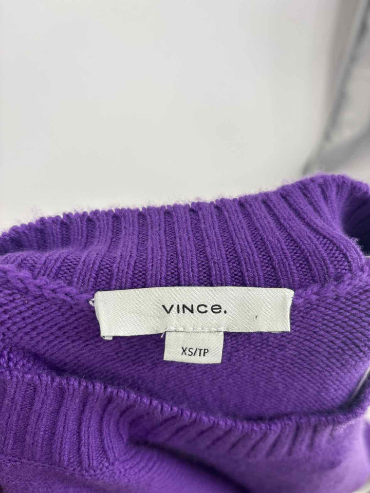 Size XS VINCE Purple Sweater