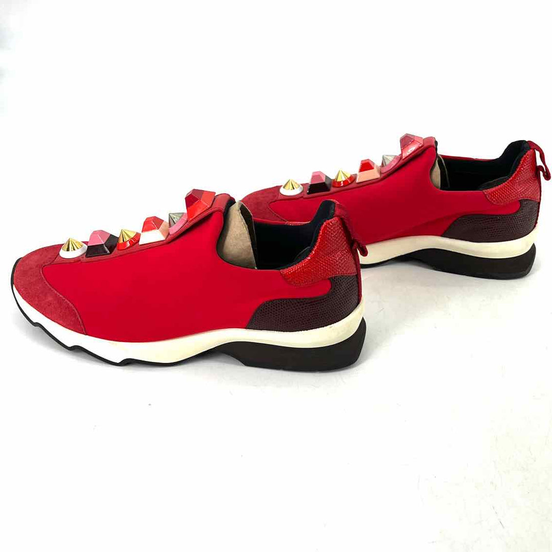 Shoe Size 37 Fendi Red Luxury - Sneakers