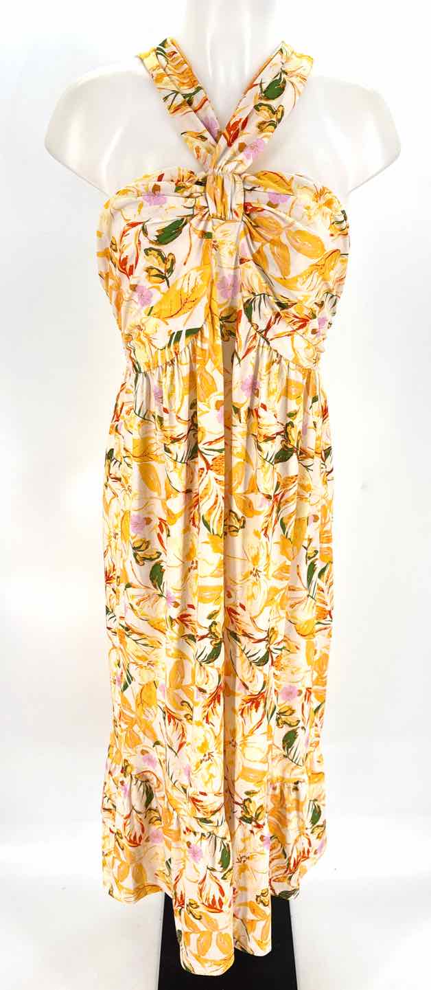 Size L Yellow Dress