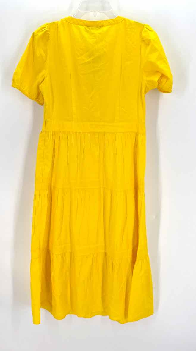 Size 8 LOFT Yellow Dress