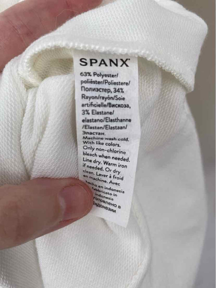 Size L SPANX Cream Sweater