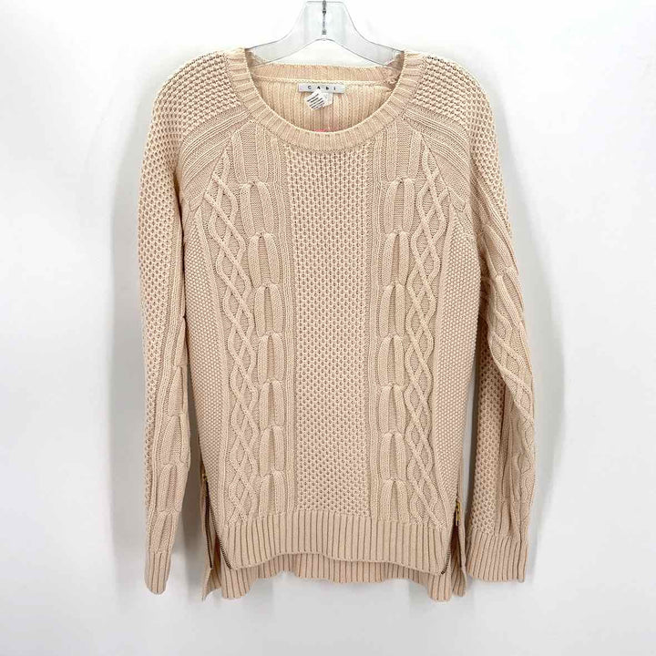 Size L CABI Cream Sweater