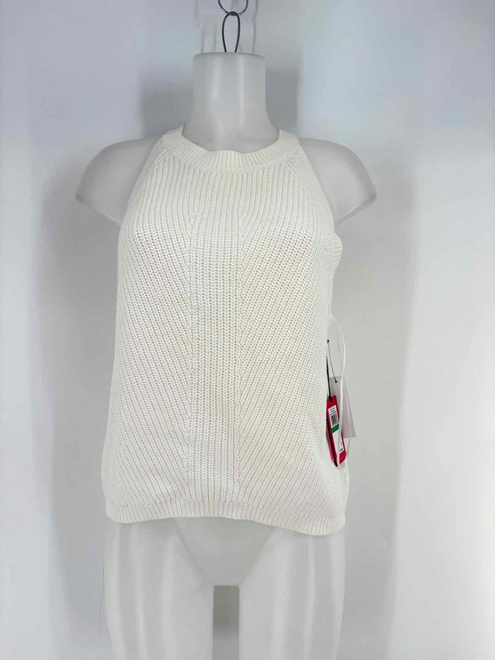 Size L Vince Camuto Cream Sweater