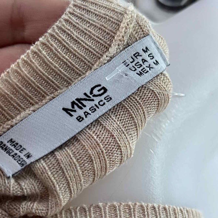 Size S MNG Tan Dress