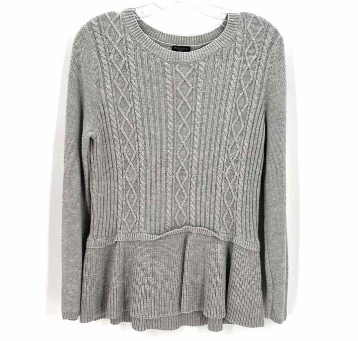 Size L Talbots Gray Sweater