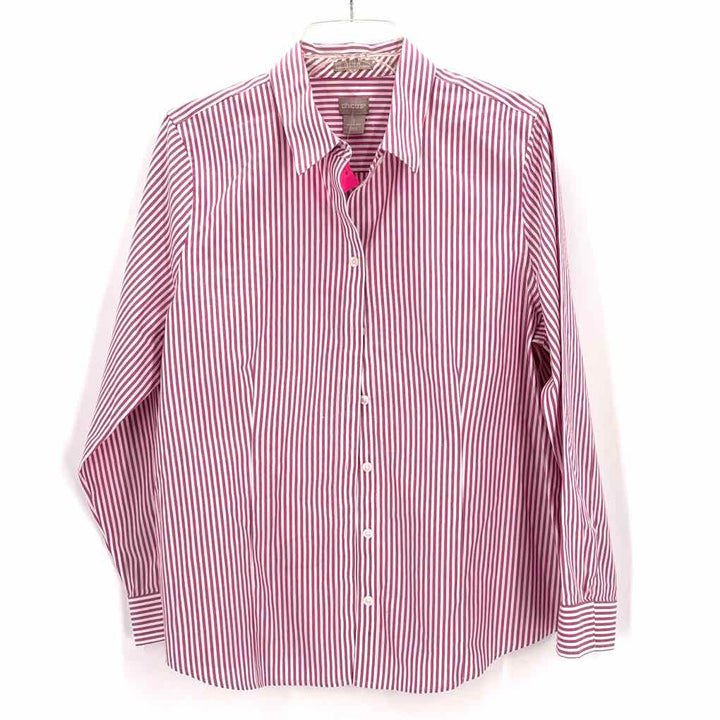Size 12 Chico's Purple Shirt