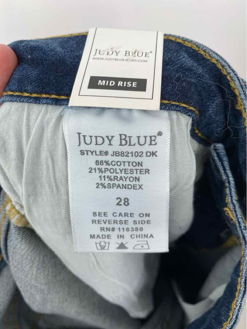 Size 28 JUDY BLUE Denim Jeans