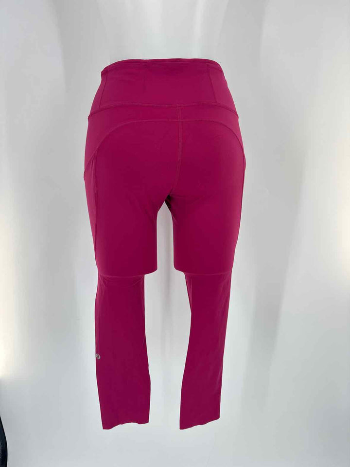 Size 6 Lululemon Fuschia Pants