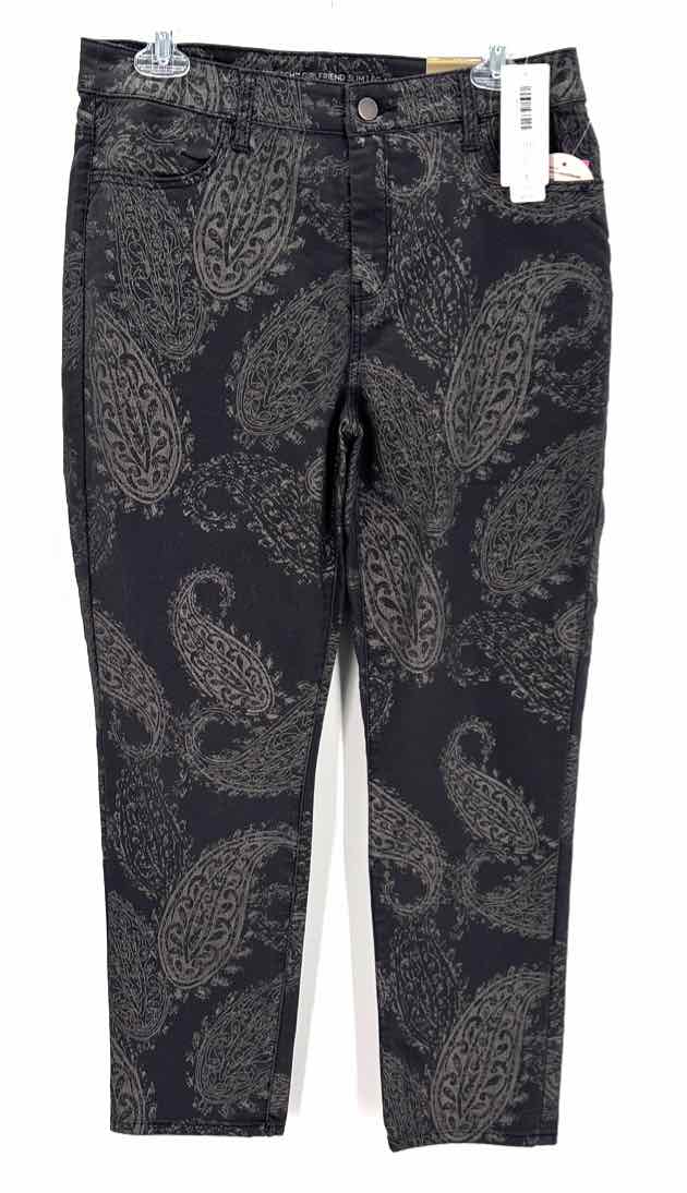 Size 8 Chico's Charcoal Denim Jeans