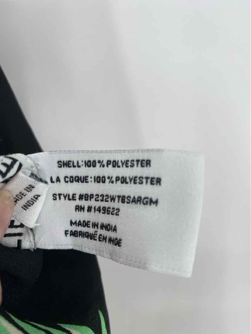 Size One Size WALTER BAKER Black Print Coverup