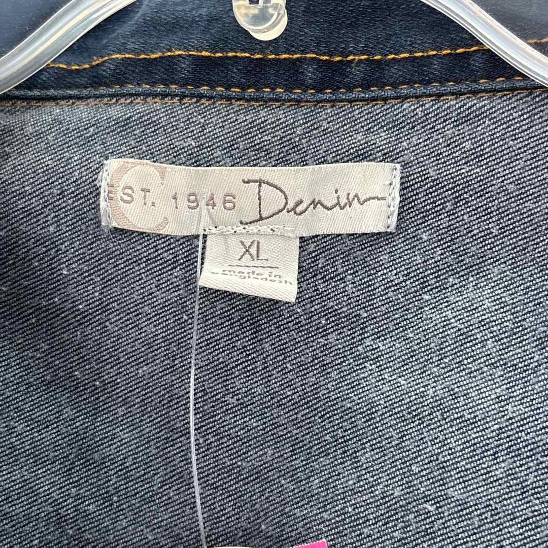 Size XL EST. 1946 Navy Denim Jacket