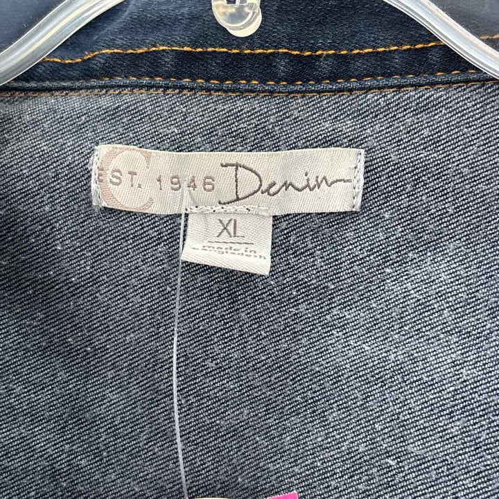 Size XL EST. 1946 Navy Denim Jacket