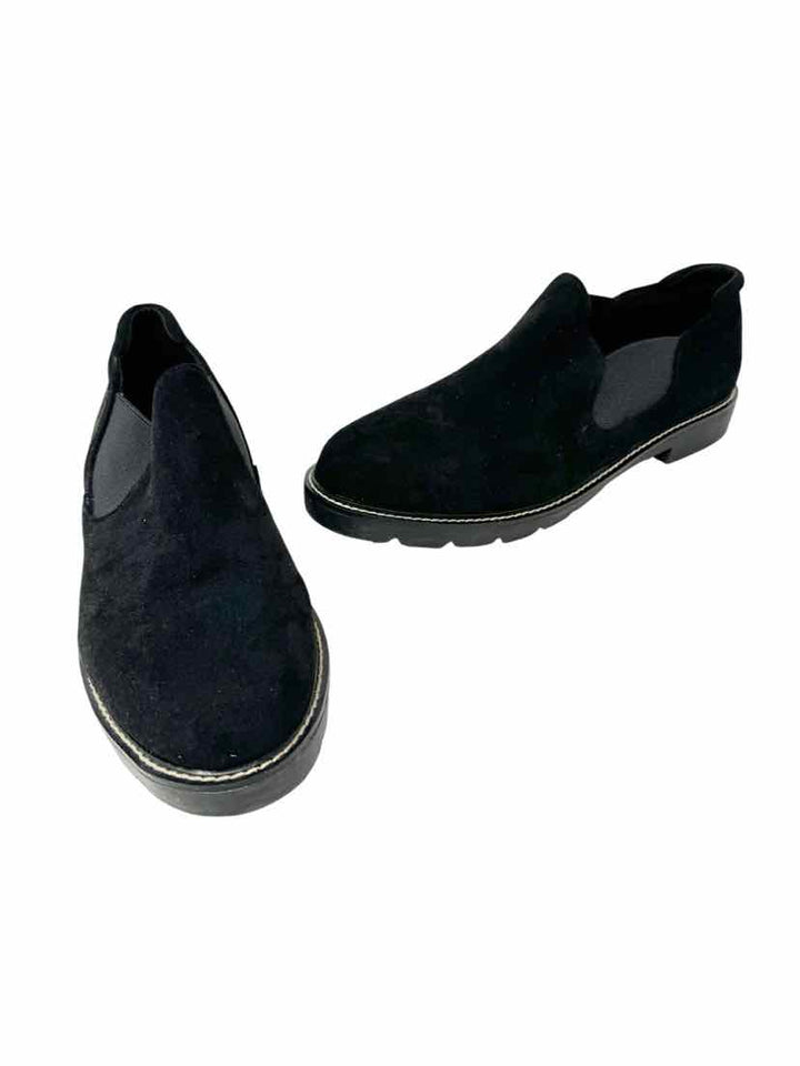 Shoe Size 10 Anne Klein Black Suede Boots