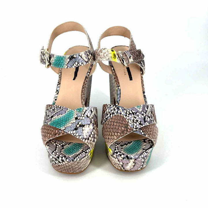 Shoe Size 6 Kate Spade Multi-Color Leather Sandals