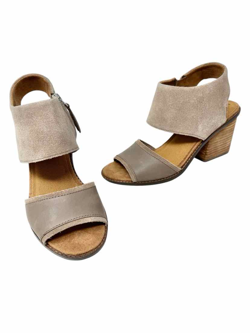 Shoe Size 8.5 Toms Taupe Sandals