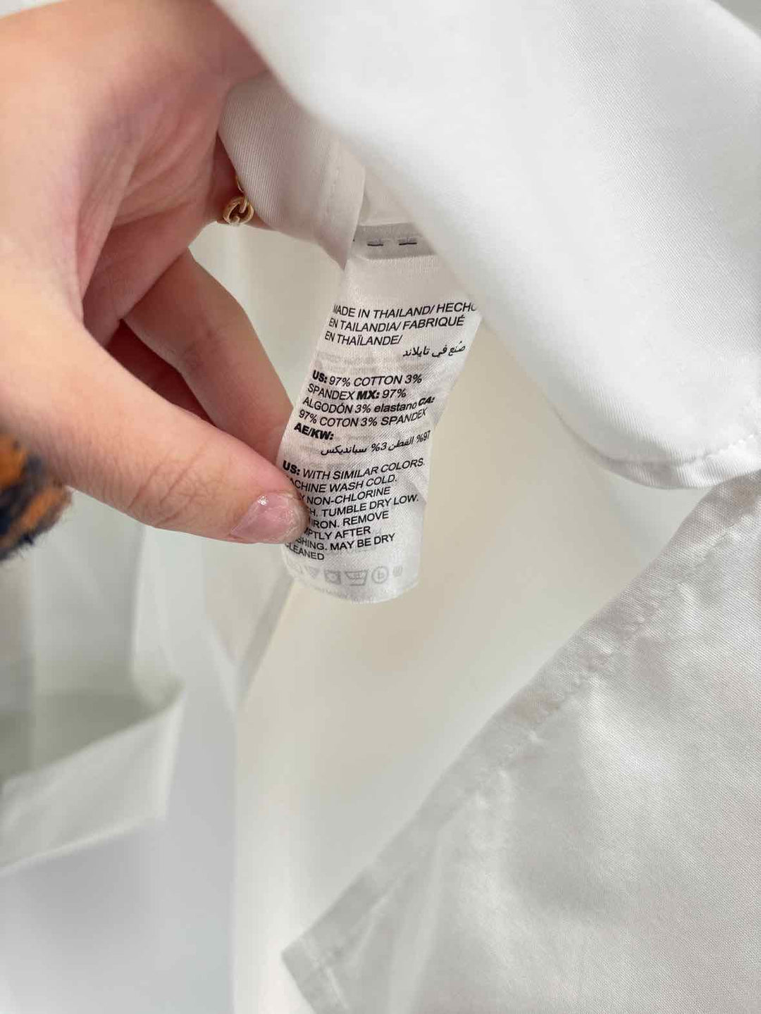 Size 12 Chico's White Shirt