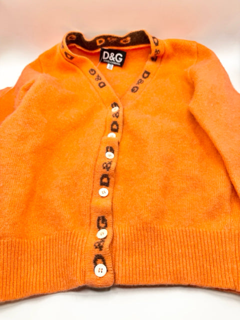 Size XS Dolce & Gabbana Orange Cardigan