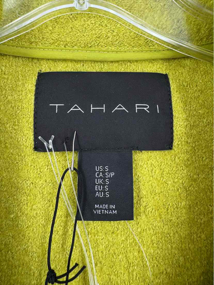 Size S TAHARI Lime Green Jacket