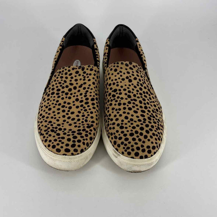 Shoe Size 7.5 dr scholls Tan Flats