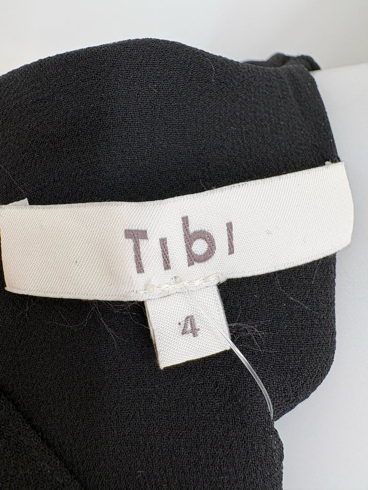 Size 4 TIBI Black Shirt