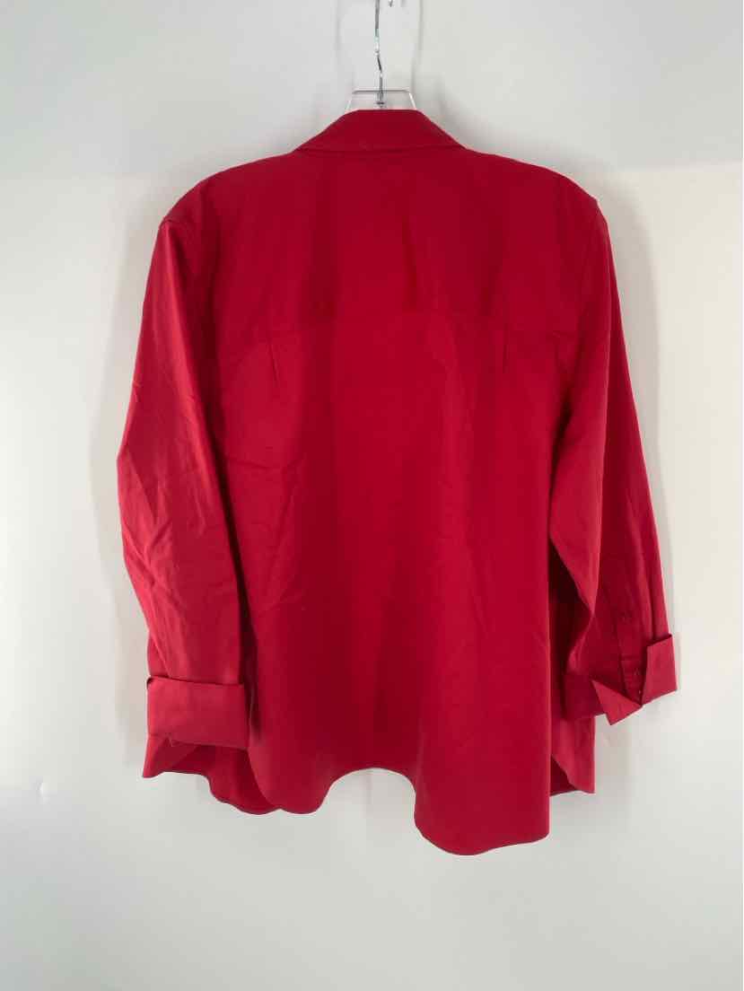 Size 12 Chico's Red Shirt
