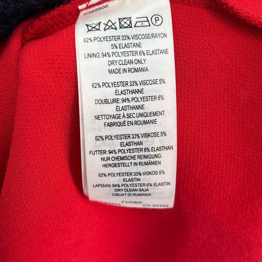 Size 2 FRENCH CONNECTION Red Dress