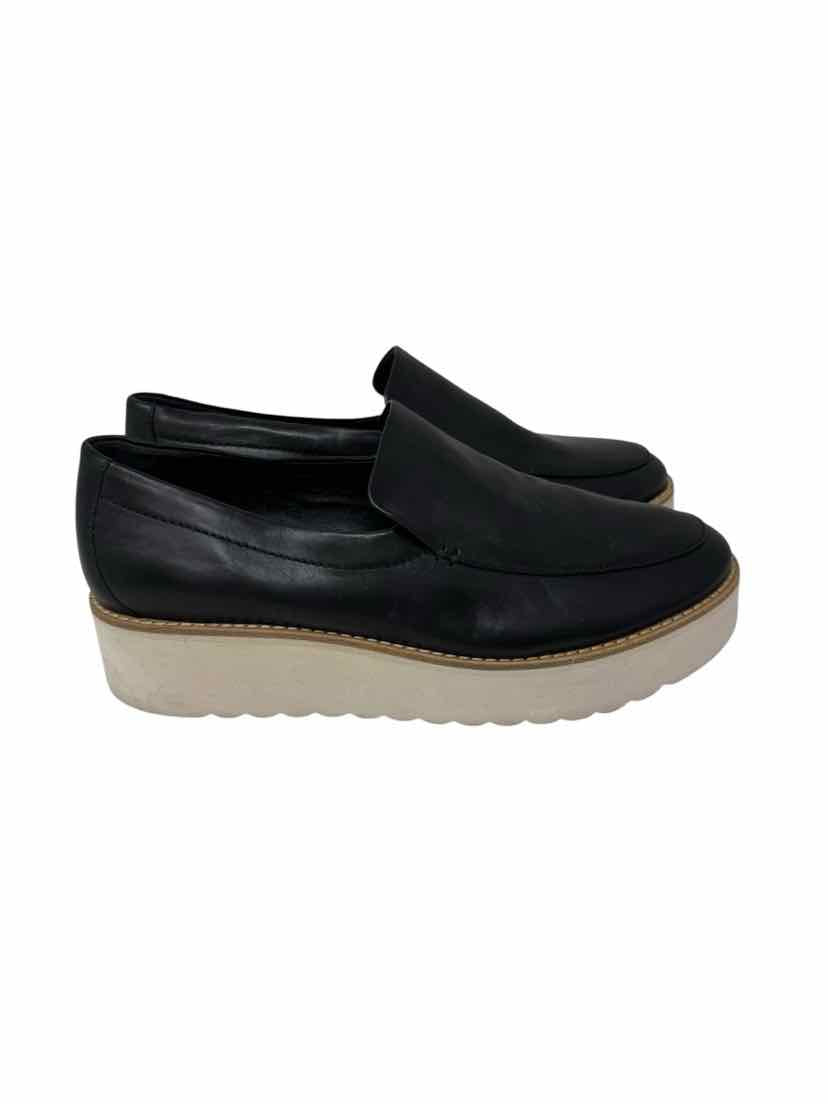 Shoe Size 8.5 VINCE Black Leather Flats