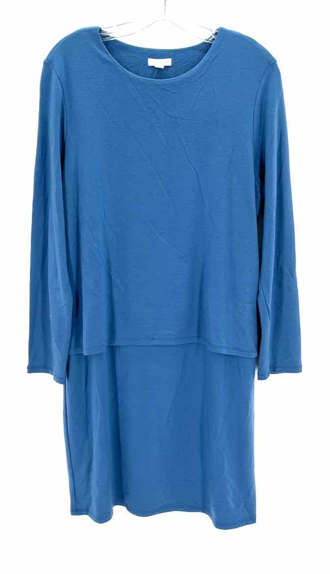 Size M J JILL Blue Dress
