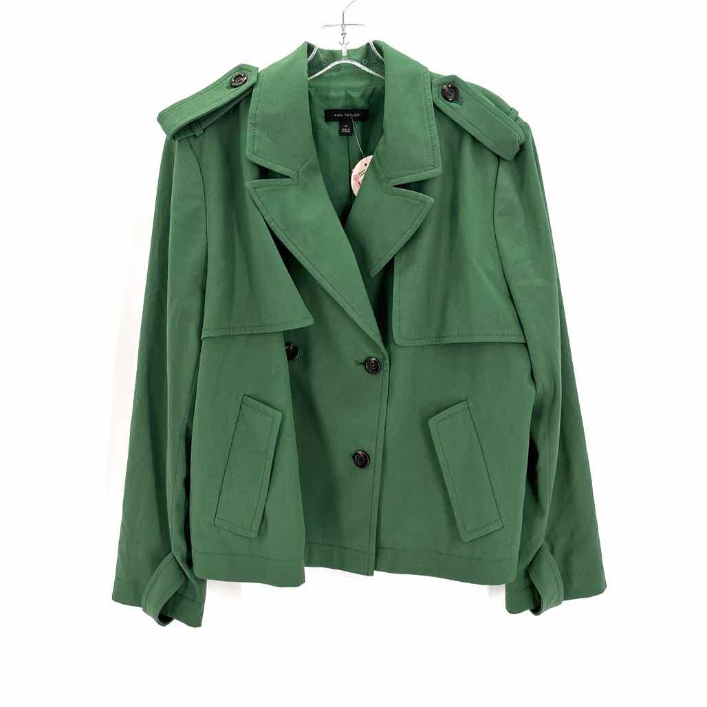 Size XL Ann Taylor Green Jacket