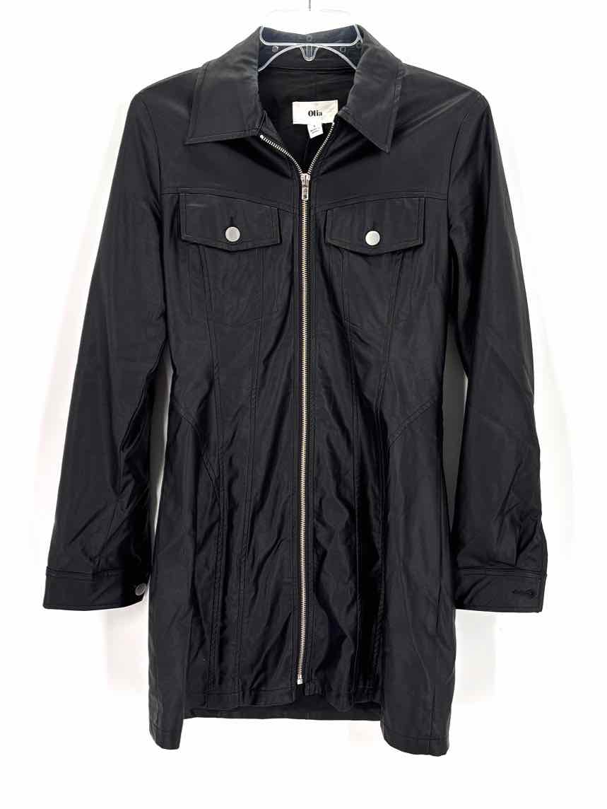 Size S Black Leather Jacket