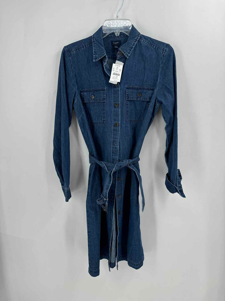 Size 6 J Crew Denim Dress