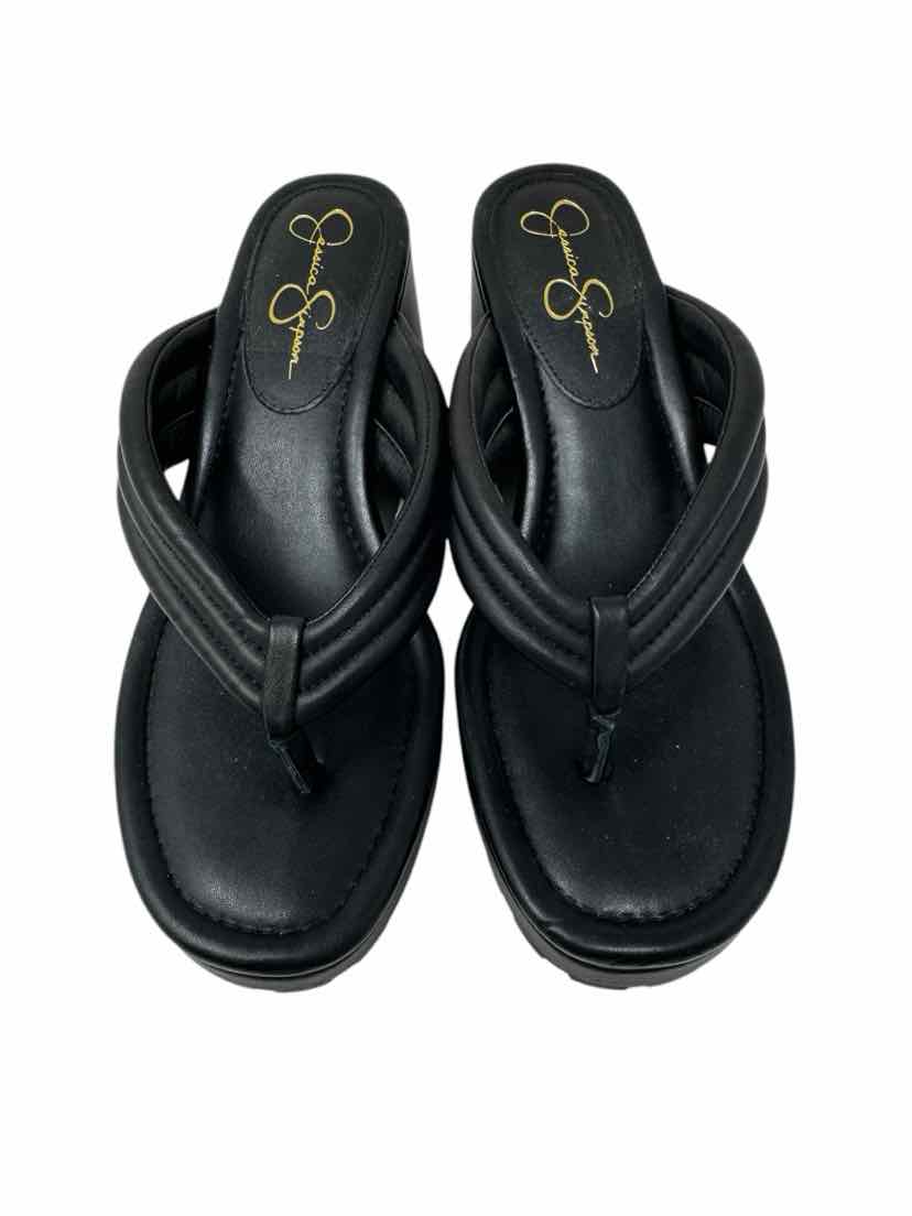 Shoe Size 8 Jessica Simpson Black Sandals