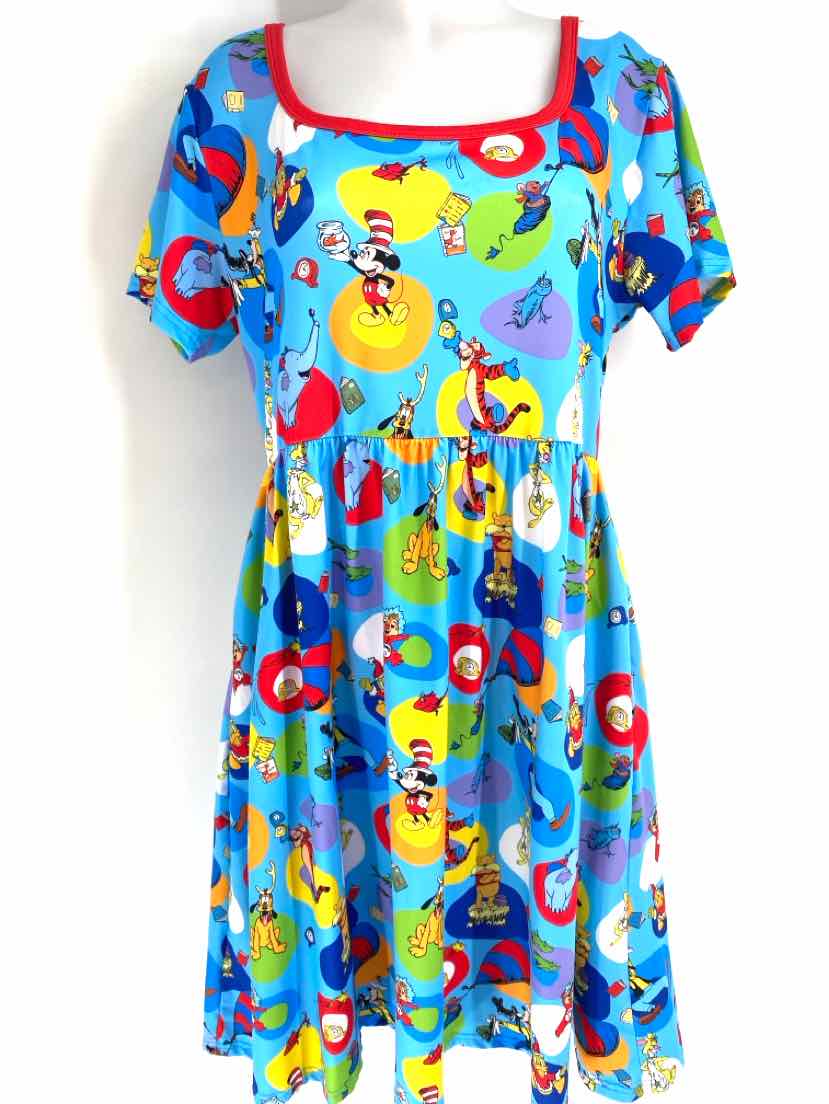 Size L Multi-Color Dress