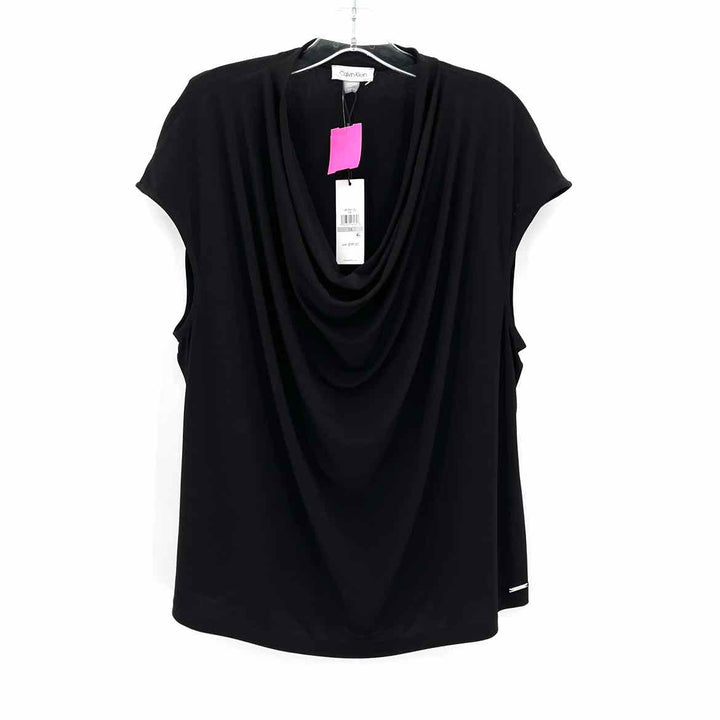 Size 1X Calvin Klein Black Shirt