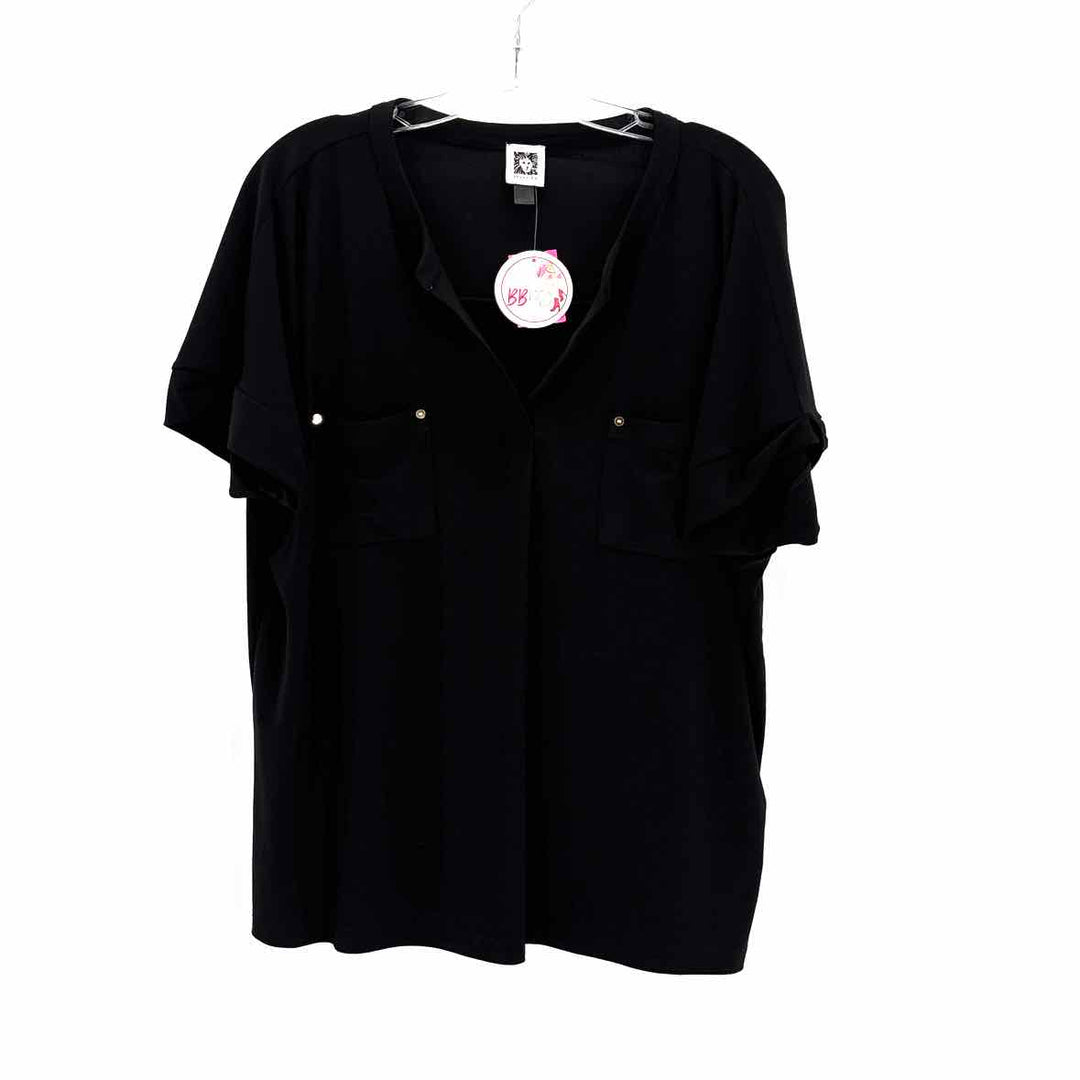 Size XL Anne Klein Black Shirt