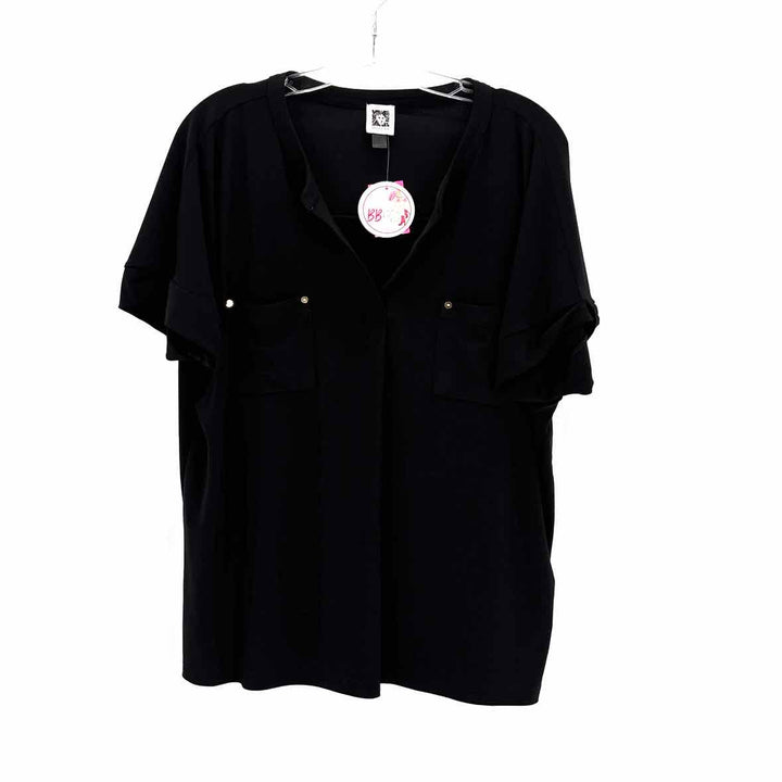 Size XL Anne Klein Black Shirt